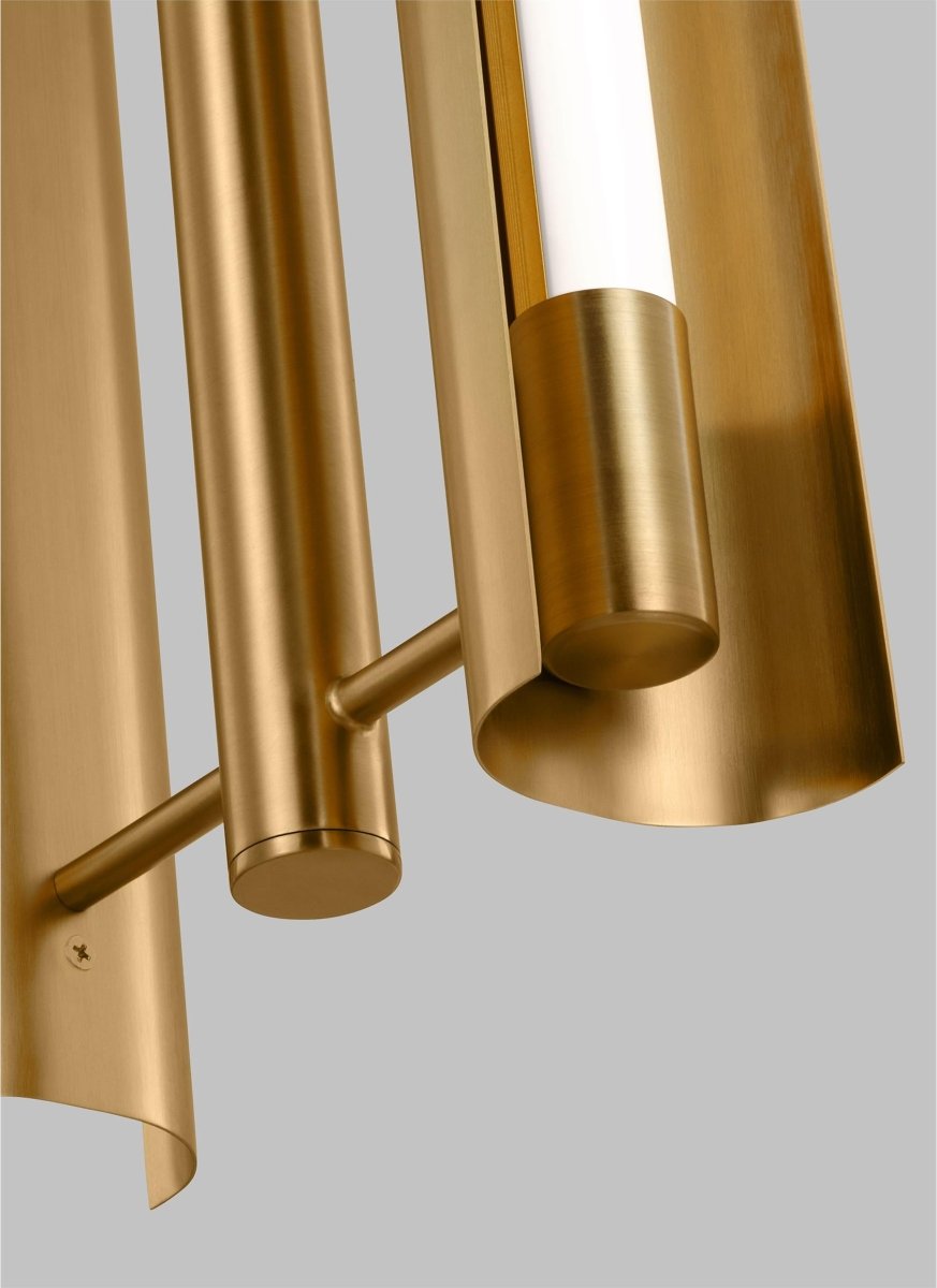 Suspension simple Carson - Laiton brûlé 9" by Visual Comfort Studio | Luminaires & cie