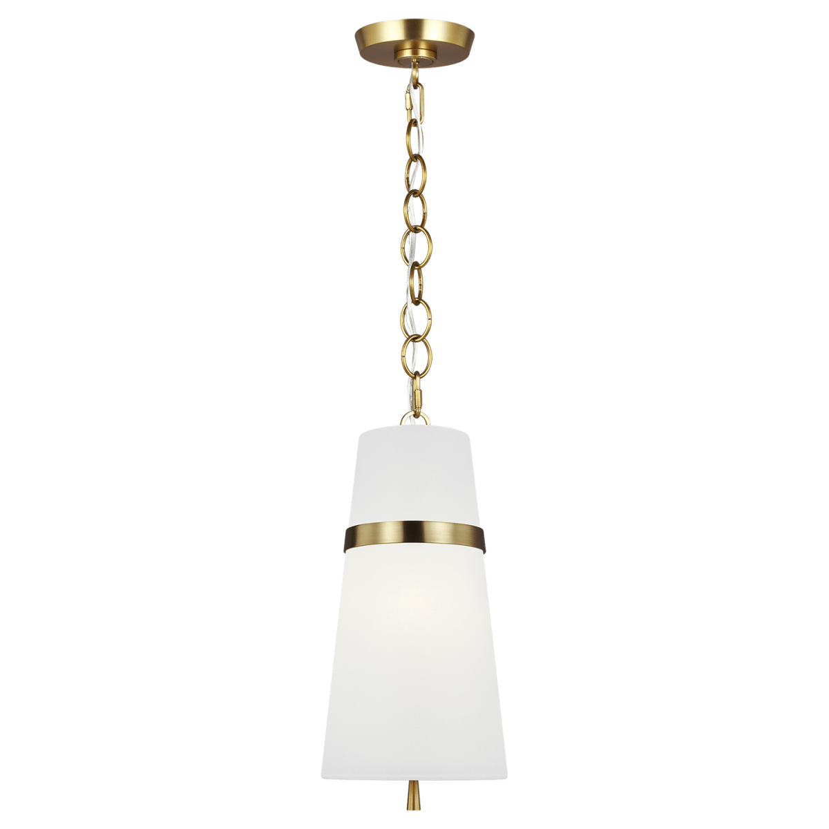 Suspension simple Cordtlandt - Laiton brûlé by Visual Comfort Studio | Luminaires & cie