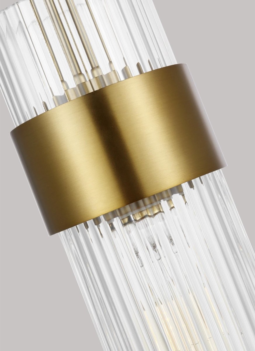 Suspension simple Geneva - Laiton brûlé by Visual Comfort Studio | Luminaires & cie