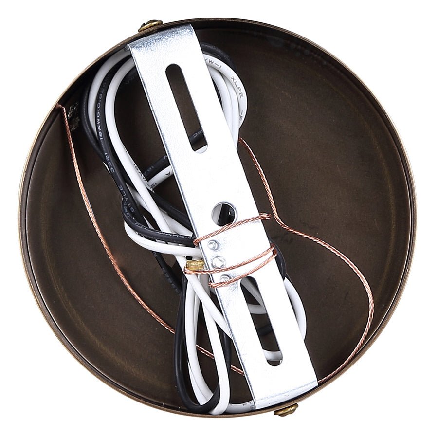 Suspension simple Kinslea - Or Verre blanc by Canarm | Luminaires & cie
