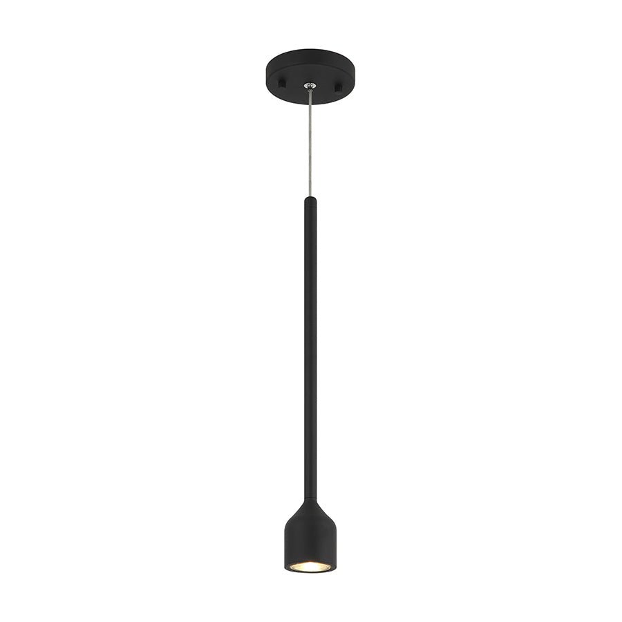 Suspension simple Lumenagio - Noir mat 2 1/2" by Matteo Lighting | Luminaires & cie