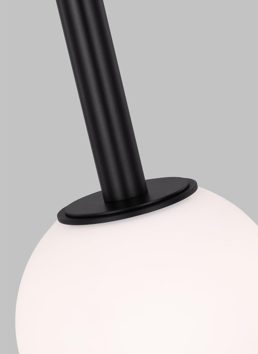 Suspension simple Nodes Boule - Noir de minuit by Visual Comfort Studio | Luminaires & cie