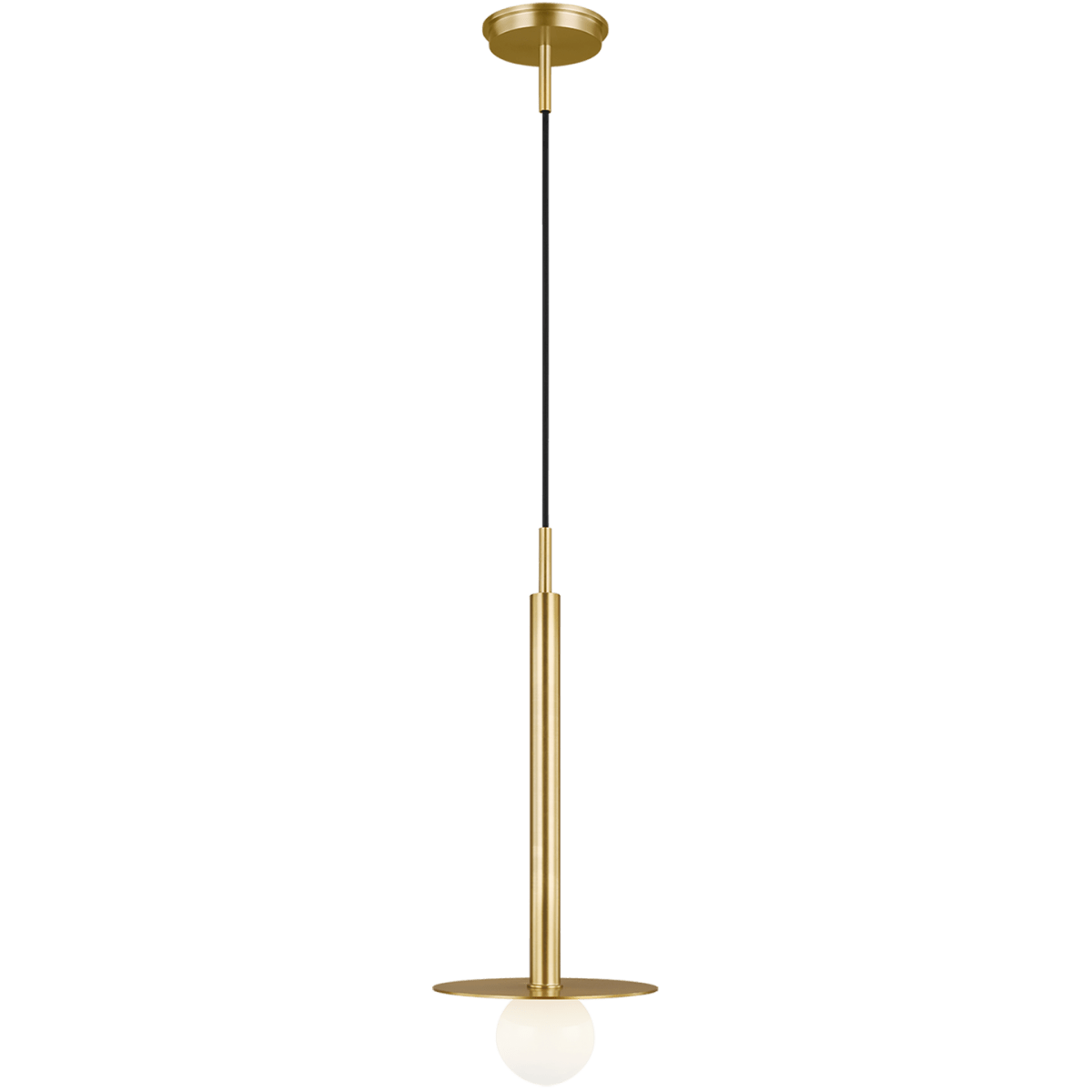 Suspension simple Nodes - Laiton brûlé 20" by Visual Comfort Studio | Luminaires & cie