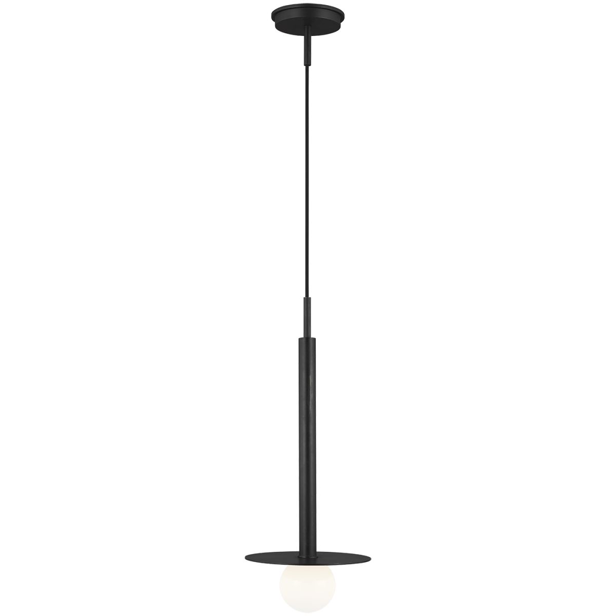 Suspension simple Nodes - Noir de minuit 20" by Visual Comfort Studio | Luminaires & cie