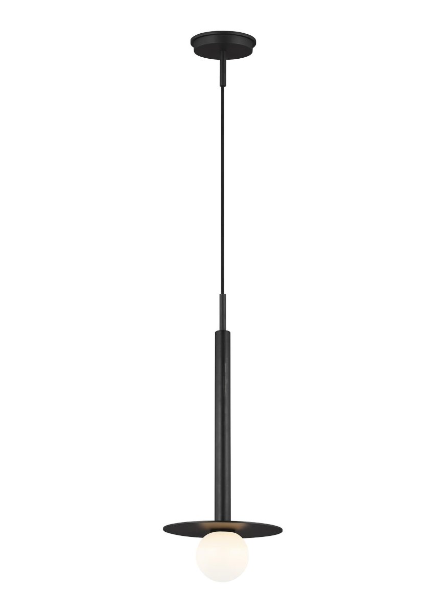Suspension simple Nodes - Noir de minuit 20" by Visual Comfort Studio | Luminaires & cie