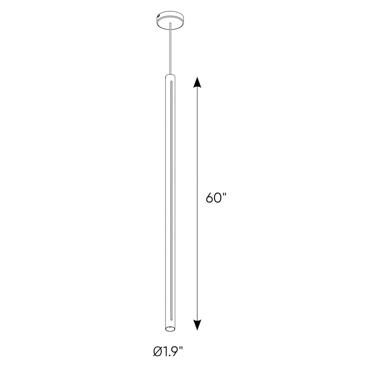 Suspension simple PDLED