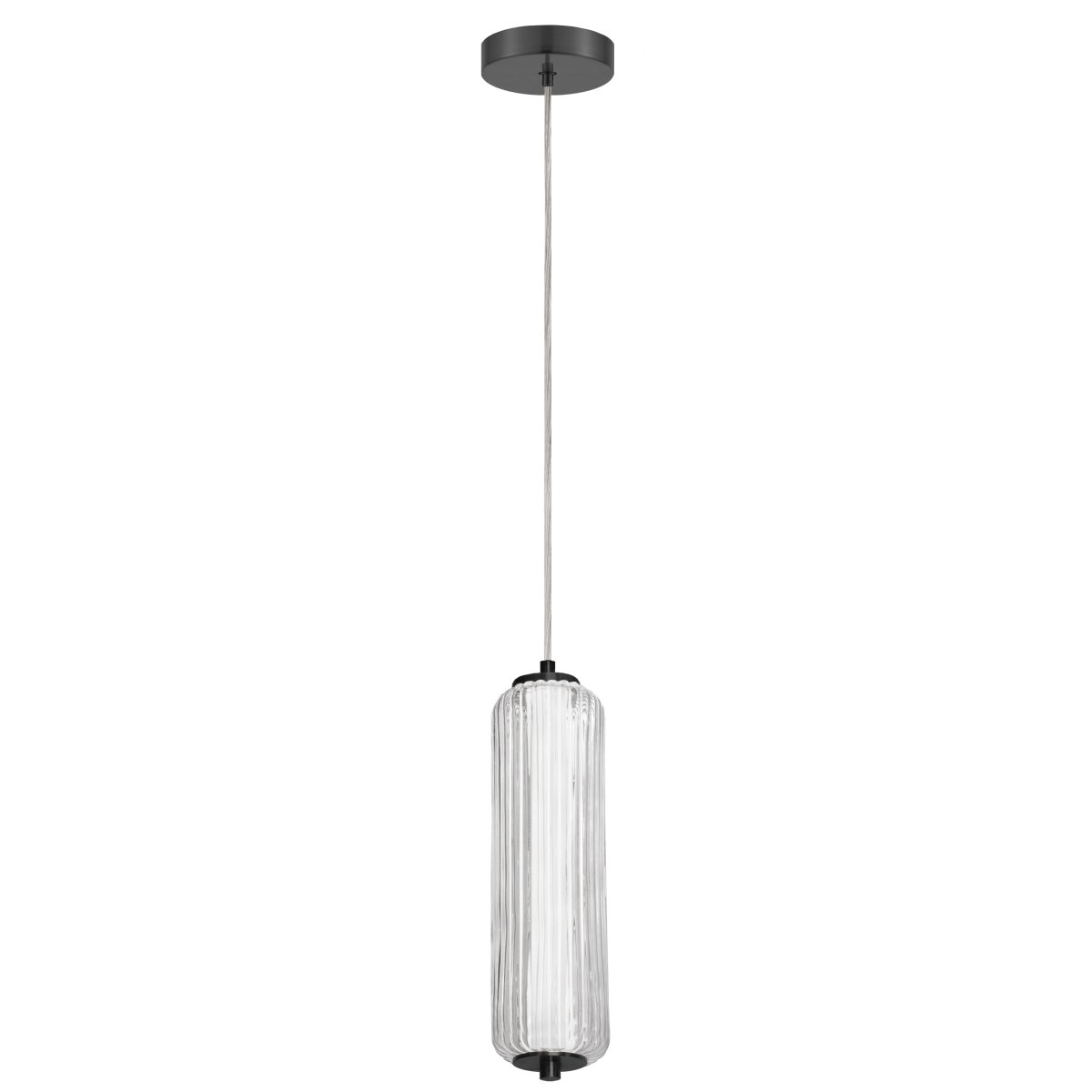 Suspension simple Ramona - Noir mat by Dainolite | Luminaires & cie