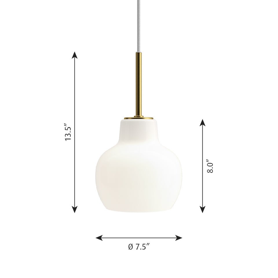 Suspension Simple VL Crown - by Louis Poulsen | Luminaires & cie