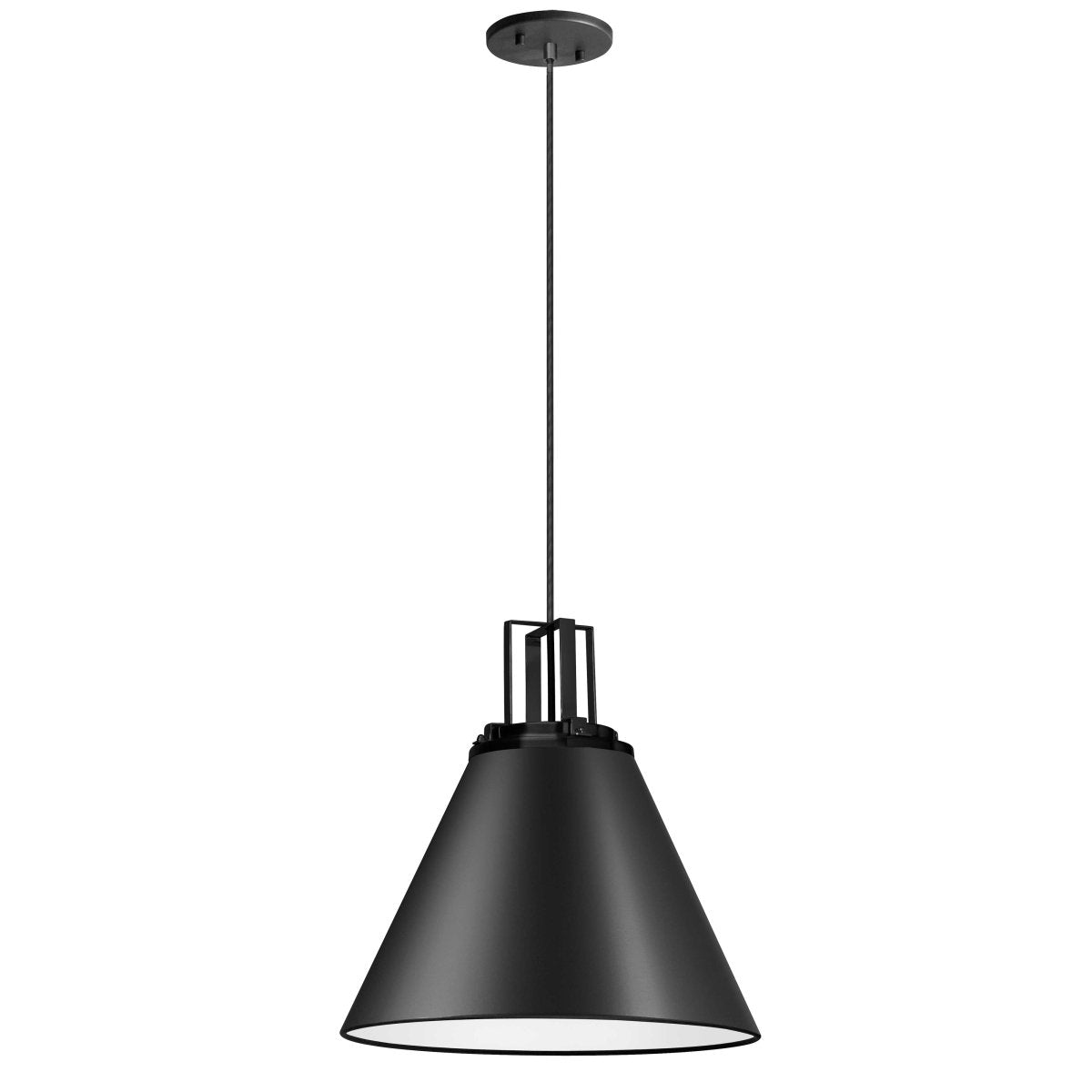 Suspension Sonus - Noir mat Noir by Dainolite | Luminaires & cie