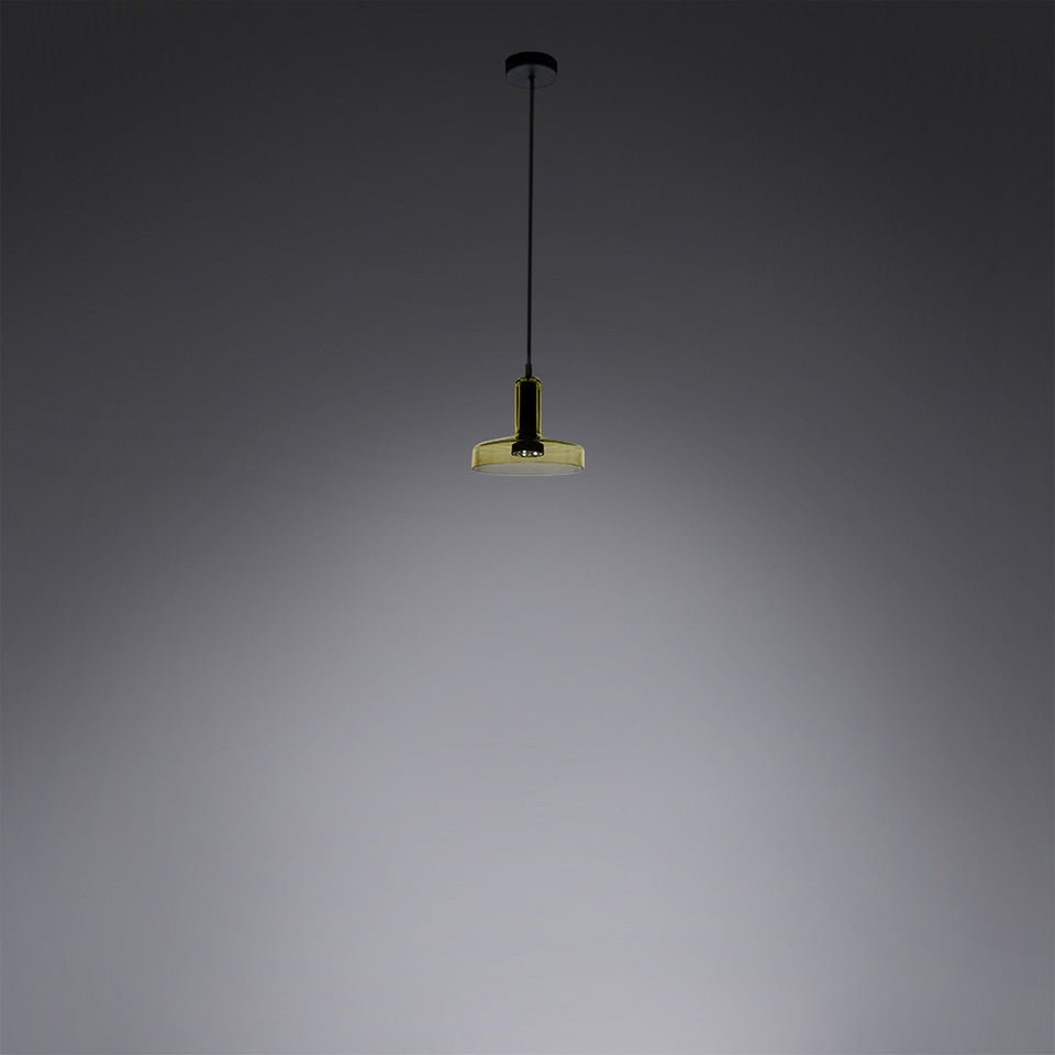 Suspension StabLight - A Vert/ambré clair by Artemide | Luminaires & cie