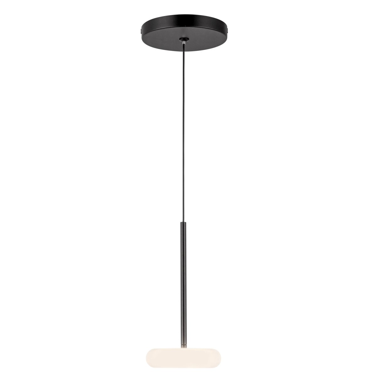 Suspension Stephord - Verre noir / givré by Kuzco Lighting | Luminaires & cie