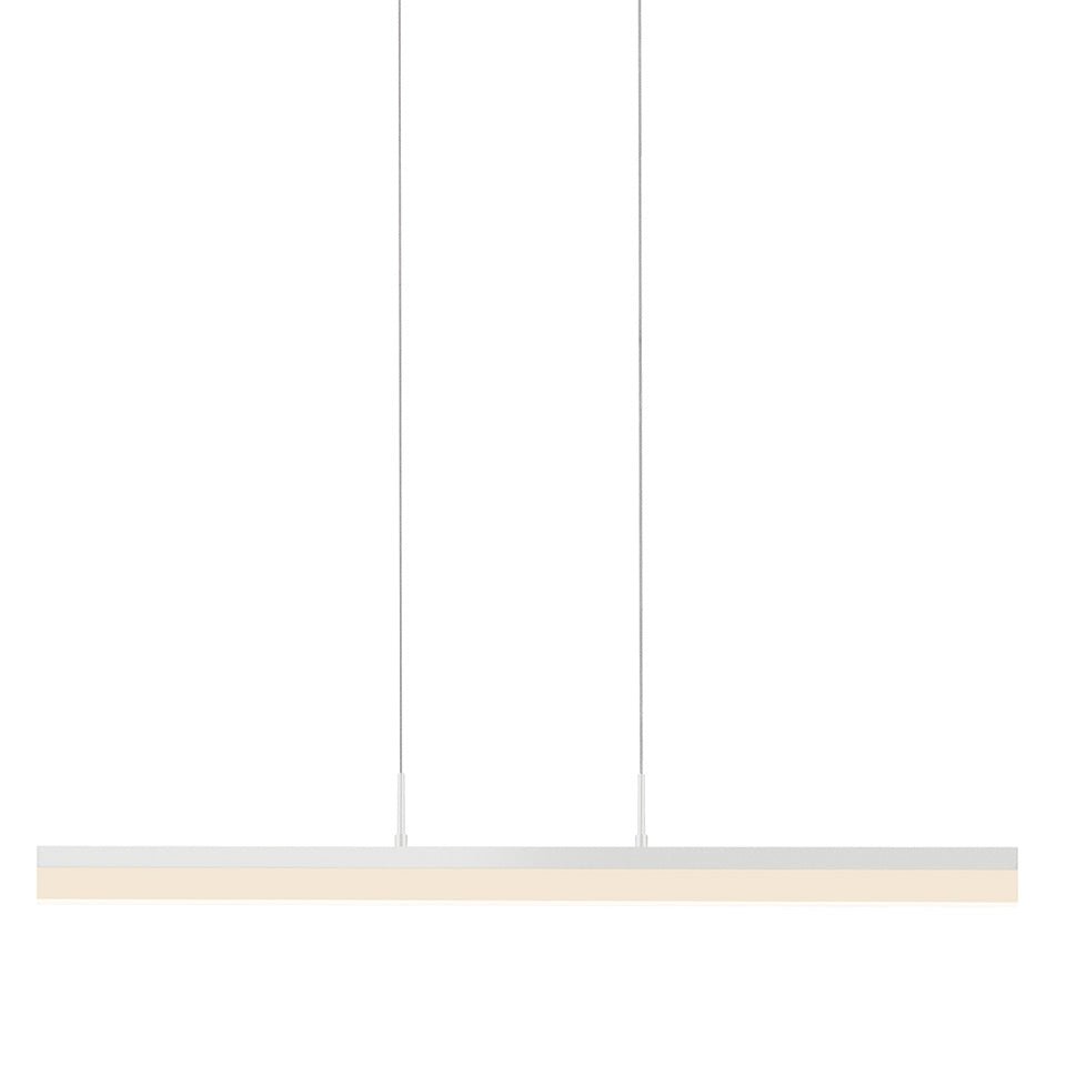 Suspension Stiletto - Blanc satiné 32.5" by Sonneman | Luminaires & cie