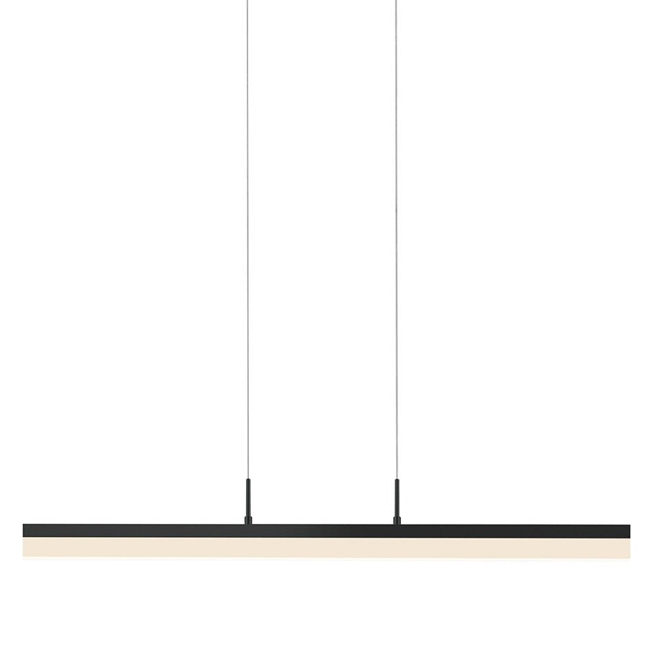 Suspension Stiletto - Noir Satiné 32.5" by Sonneman | Luminaires & cie