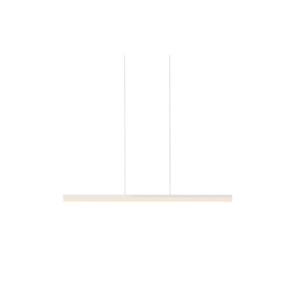 Suspension Stiletto - Blanc satiné 44.25" by Sonneman | Luminaires & cie