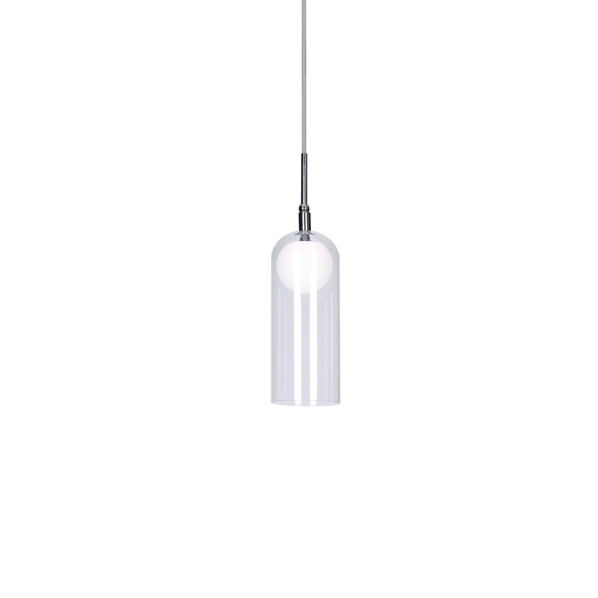 Suspension Stylo - Chrome by Kuzco Lighting | Luminaires & cie