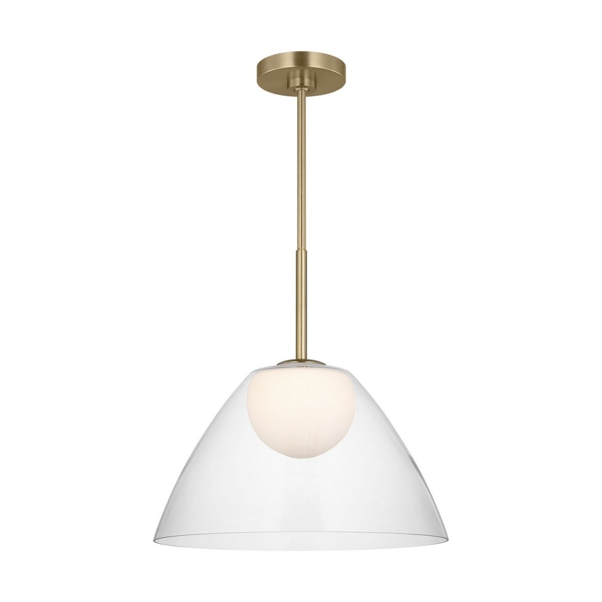 Suspension Suma - Laiton satiné by Visual Comfort Studio | Luminaires & cie
