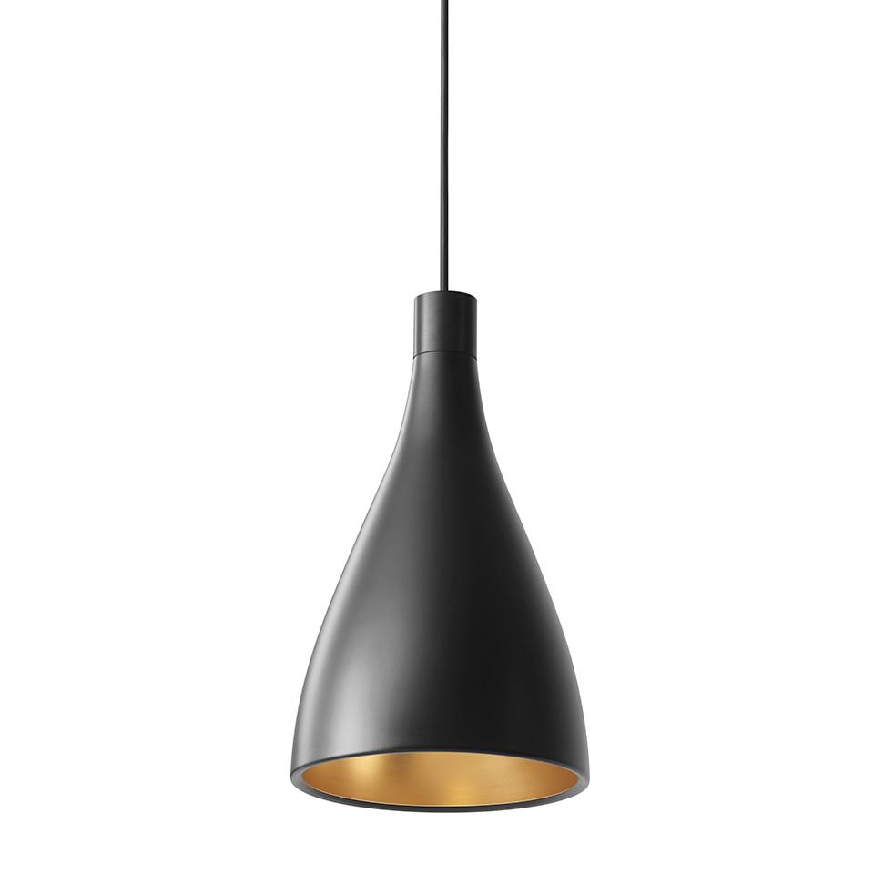 Suspension Swell - Noir Narrow by Pablo Designs | Luminaires & cie