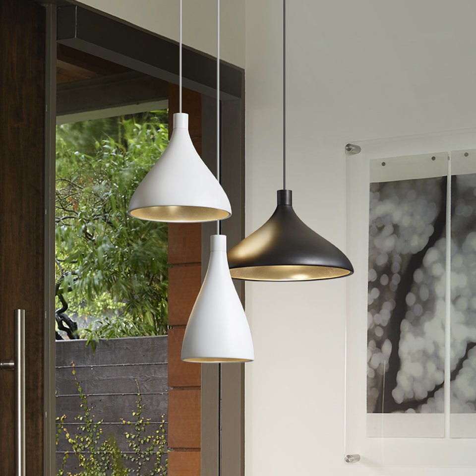 Suspension Swell - Noir Wide by Pablo Designs | Luminaires & cie