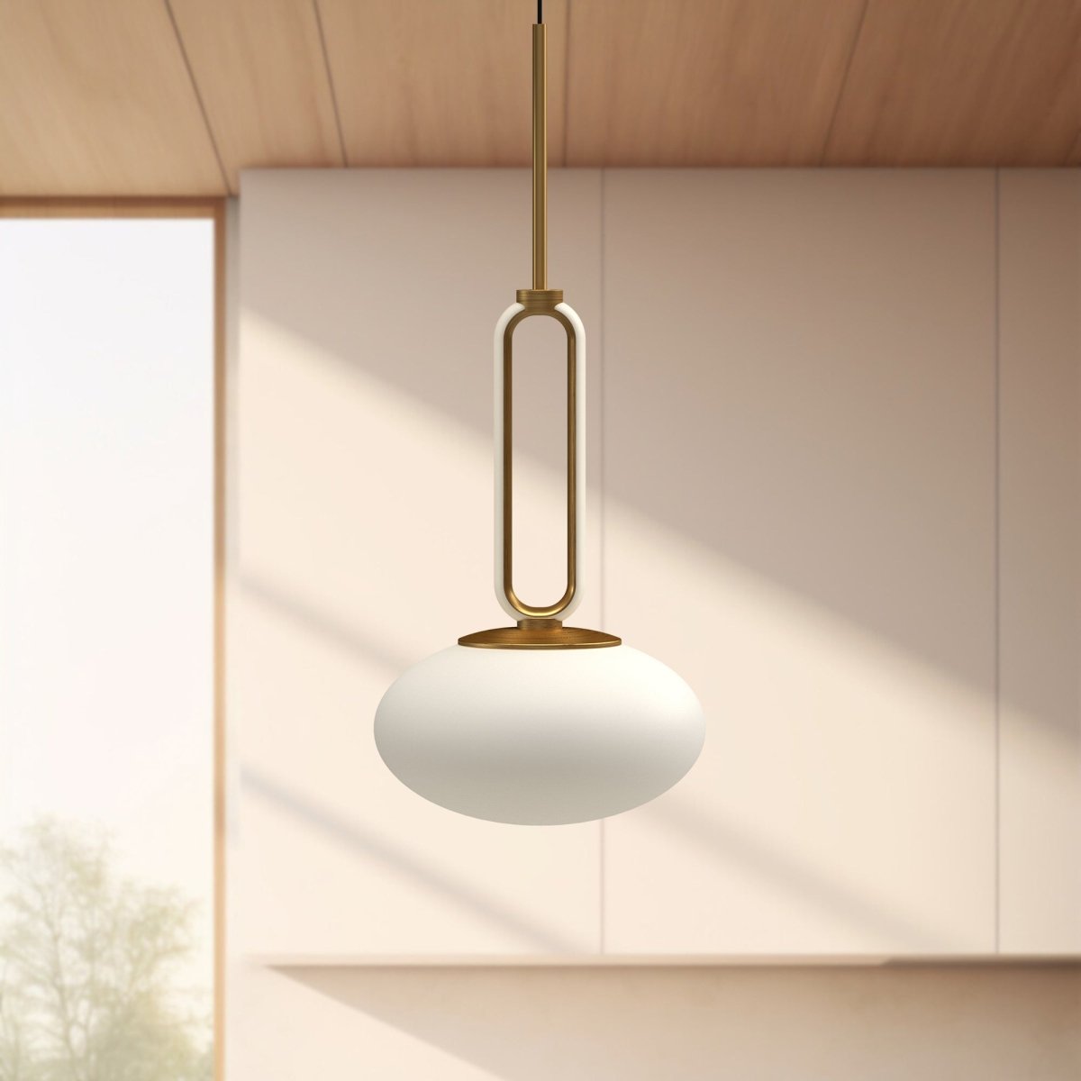 Suspension Tavira - Or brossé by Kuzco Lighting | Luminaires & cie