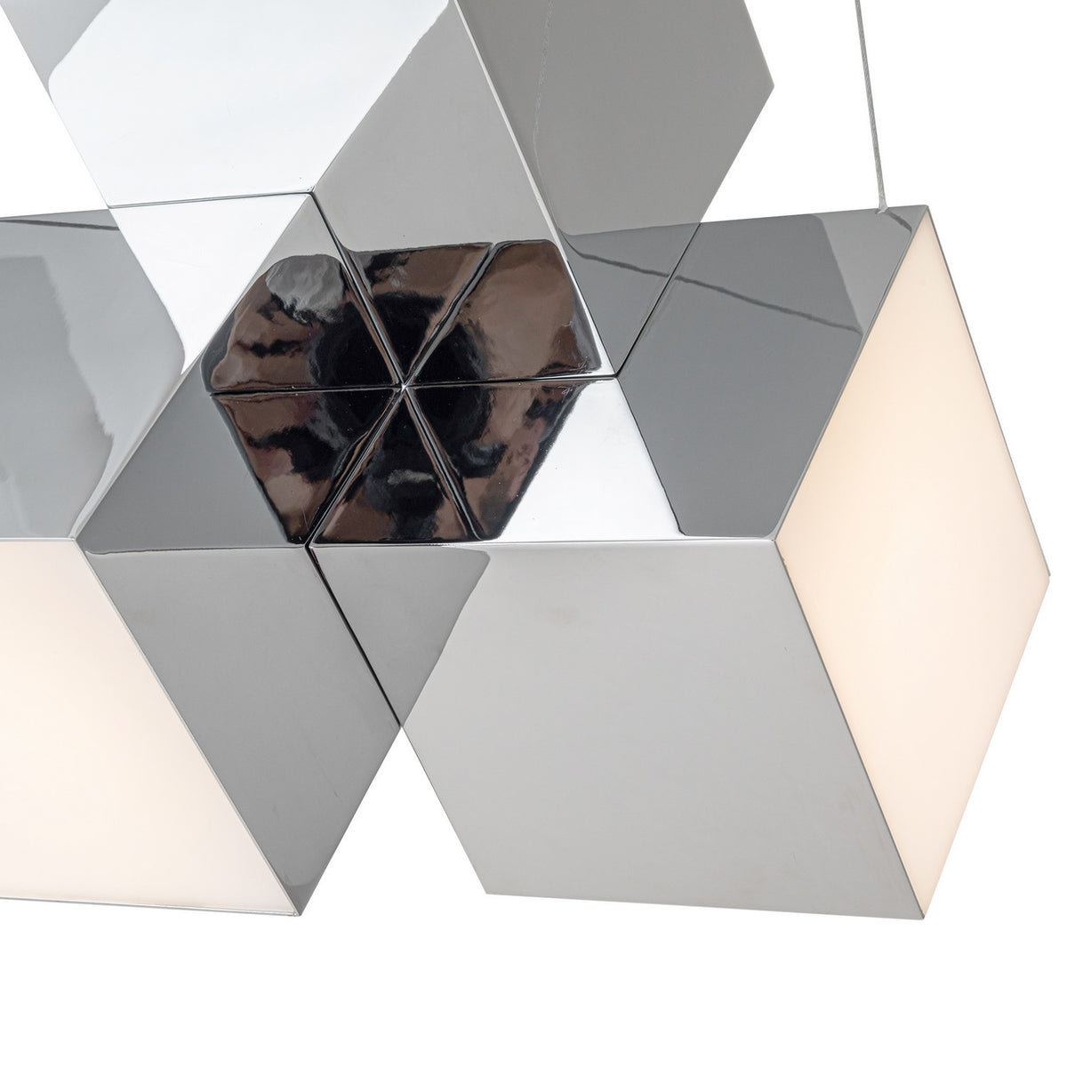 Suspension multiple Tetra Chrome – vue 3
