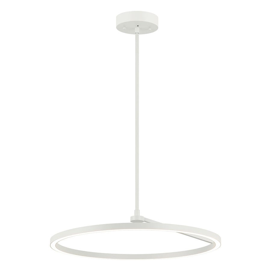 Suspension The Trundle - Blanc 24" by Matteo Lighting | Luminaires & cie