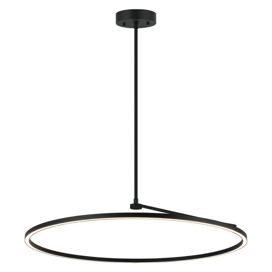 Suspension The Trundle - Noir mat 39 3/8" by Matteo Lighting | Luminaires & cie