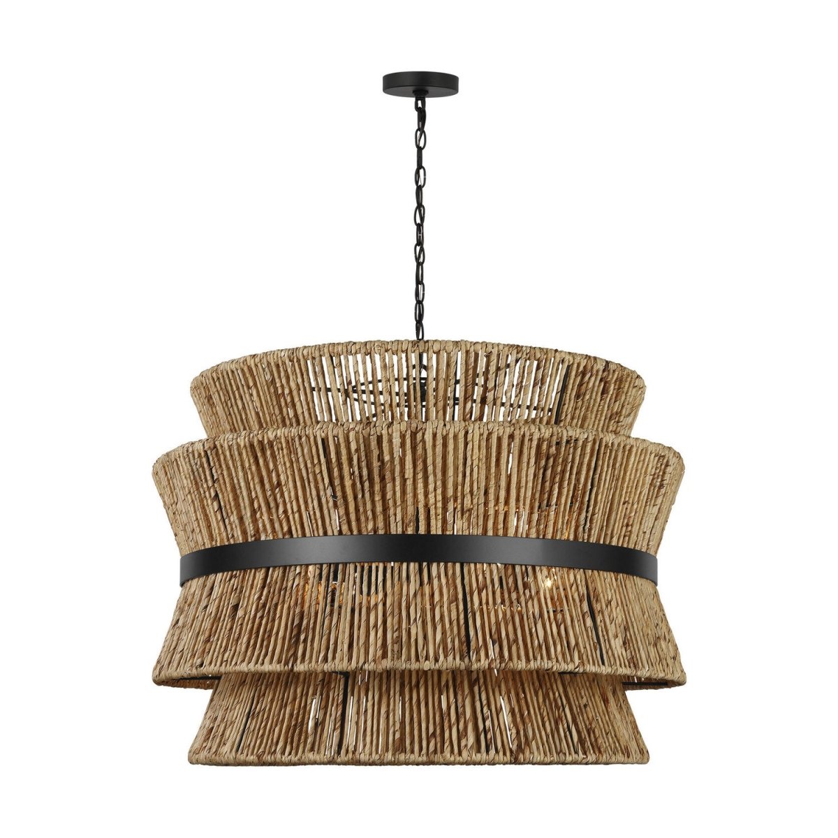 Suspension Thurlo - 32" Noir minuit by Visual Comfort Studio | Luminaires & cie
