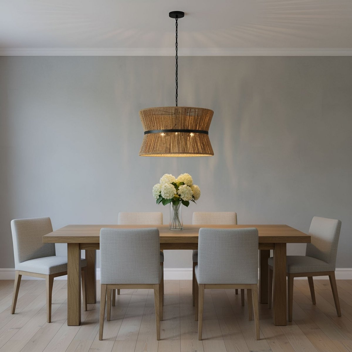 Suspension Thurlo - 32" Noir minuit by Visual Comfort Studio | Luminaires & cie
