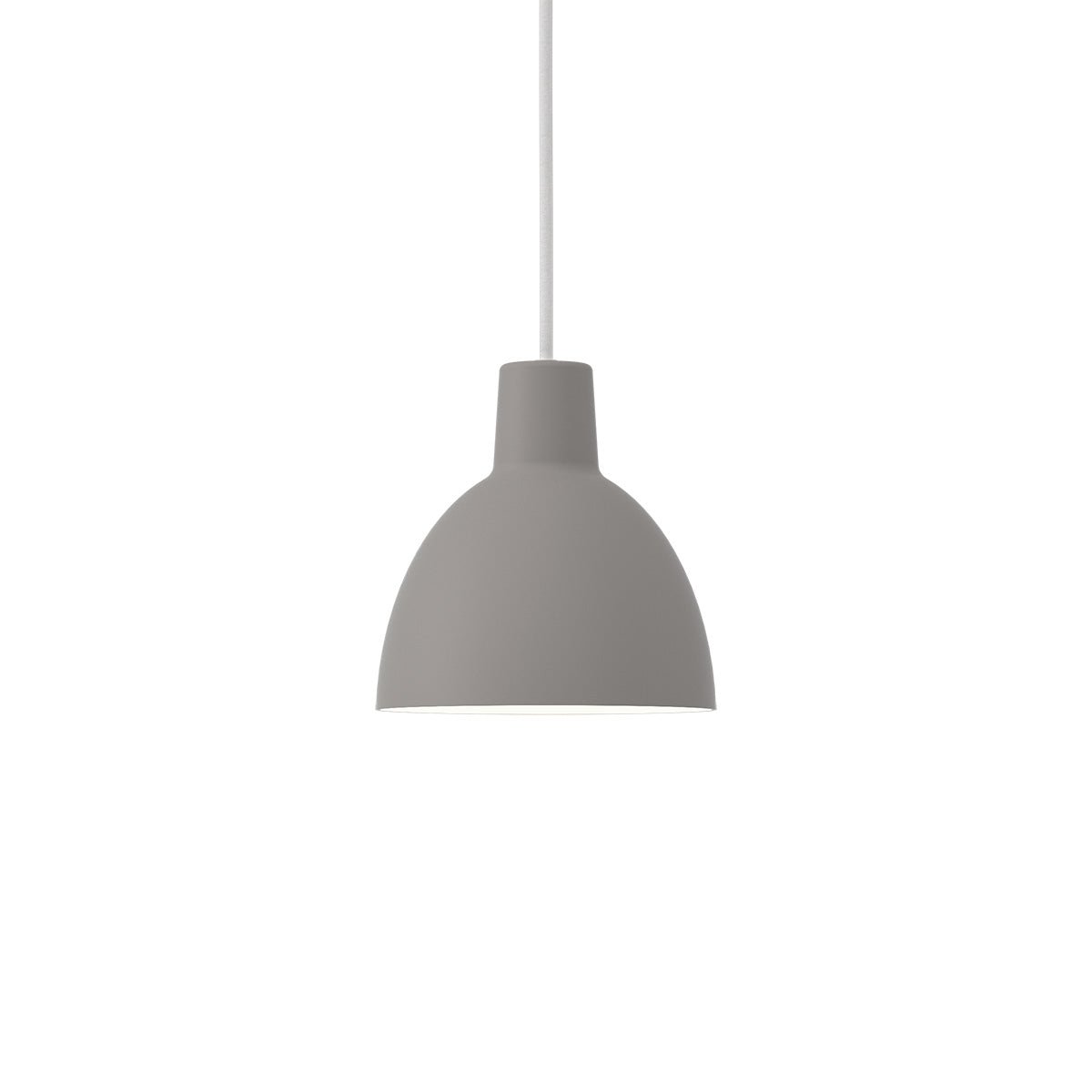 Suspension Toldbod - Gris pâle 6.7" by Louis Poulsen | Luminaires & cie