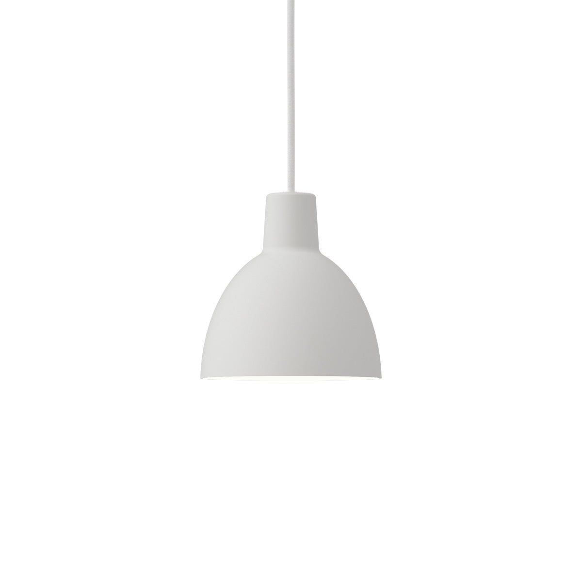 Suspension Toldbod - Blanc 6.7" by Louis Poulsen | Luminaires & cie