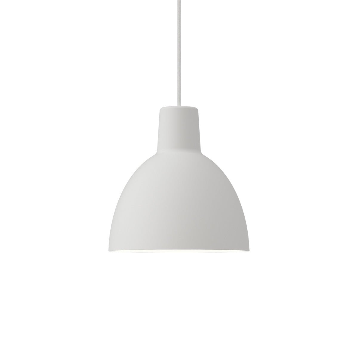 Suspension Toldbod - Blanc 9.8" by Louis Poulsen | Luminaires & cie