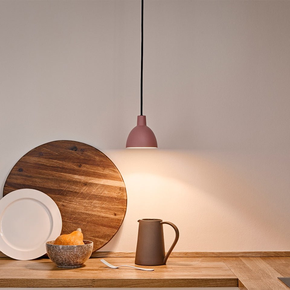 Suspension Toldbod - Blanc 9.8" by Louis Poulsen | Luminaires & cie