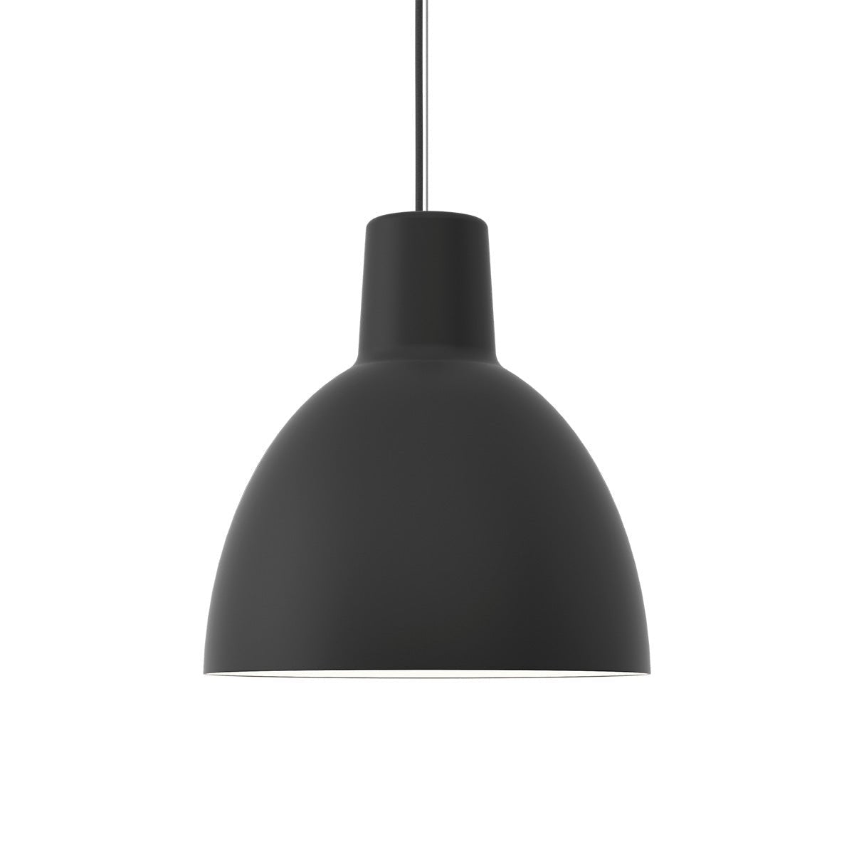 Suspension Toldbod - Noir 4.7" by Louis Poulsen | Luminaires & cie