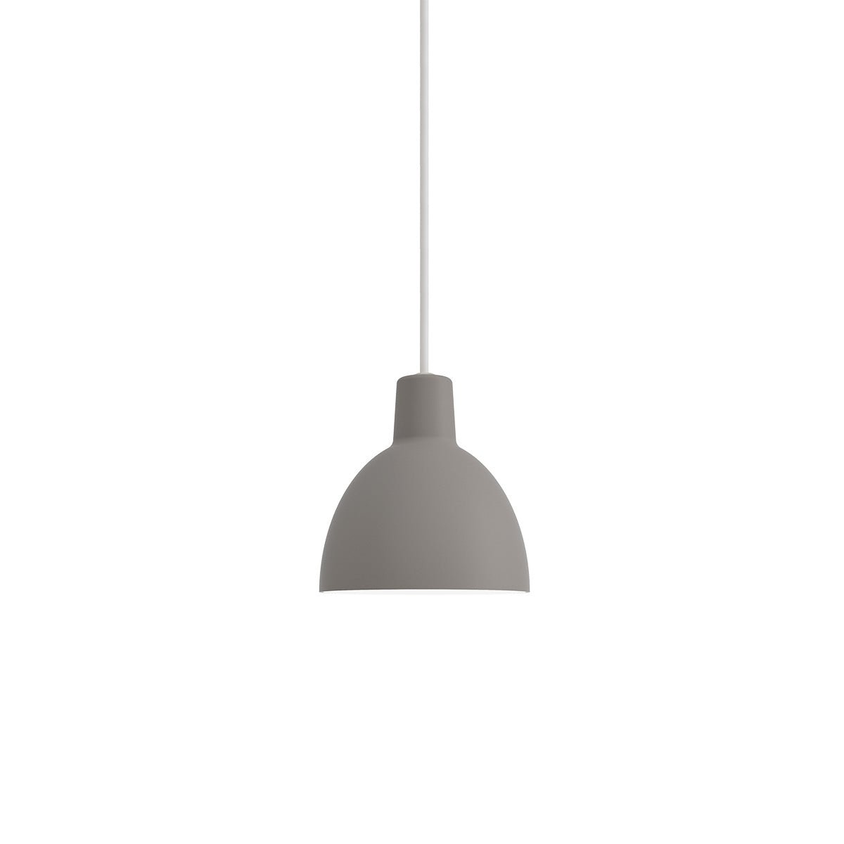 Suspension Toldbod - Gris pâle 4.7" by Louis Poulsen | Luminaires & cie