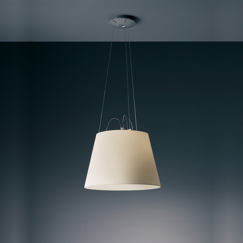 Suspension Tolomeo Mega - Parchemin 17" by Artemide | Luminaires & cie