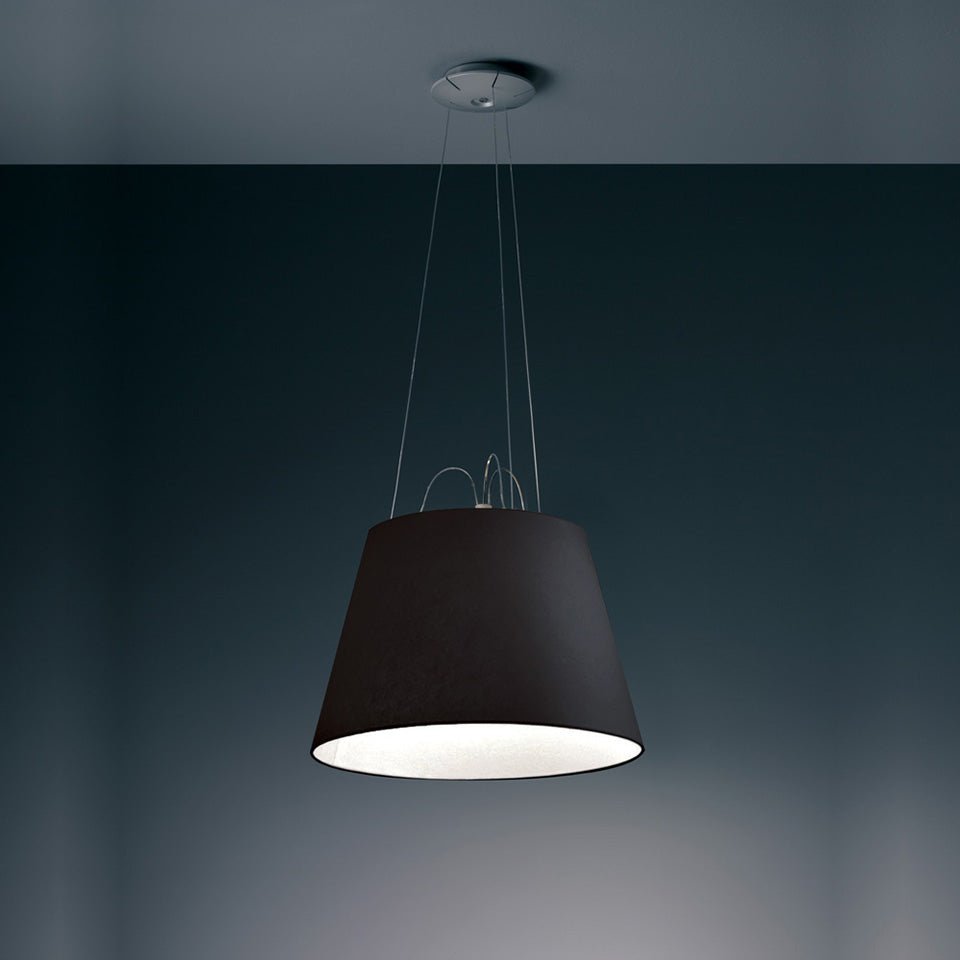 Suspension Tolomeo Mega - Noir 17" by Artemide | Luminaires & cie