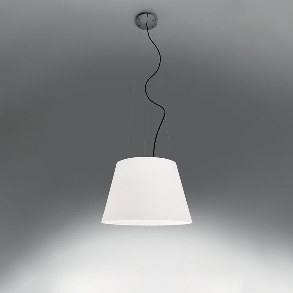 Suspension Tolomeo Mega Extérieure - Blanc filé by Artemide | Luminaires & cie