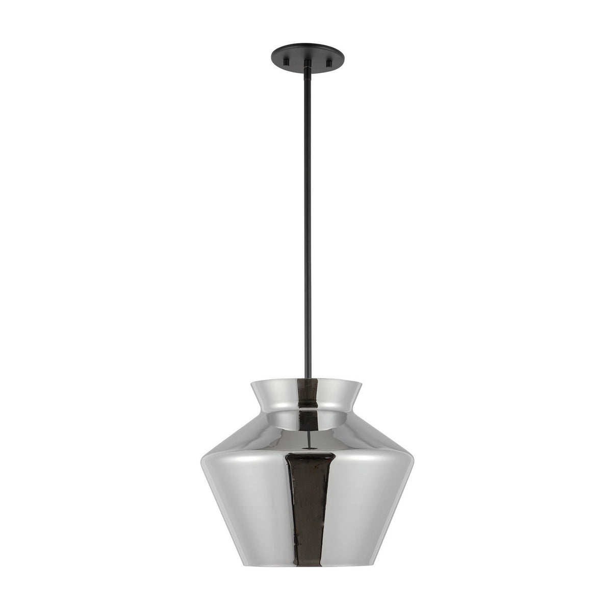 Suspension toupie Trinity Noir / Chrome – vue 2