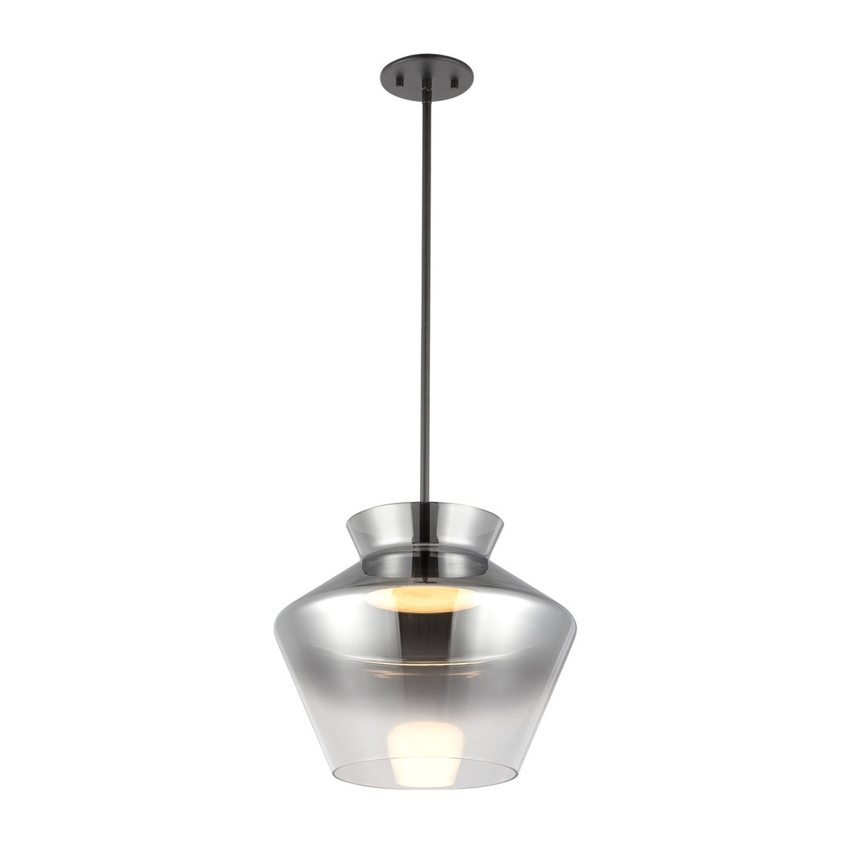 Suspension toupie Trinity Noir / Fumé – vue 3