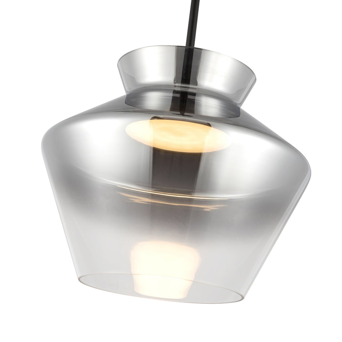 Suspension toupie Trinity Noir / Fumé – vue 4