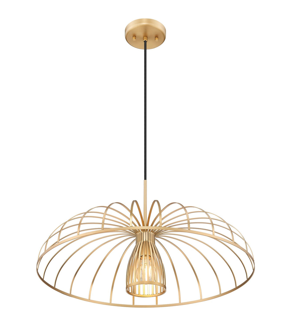 Suspension Valencia Or moderne, 24" – vue 2