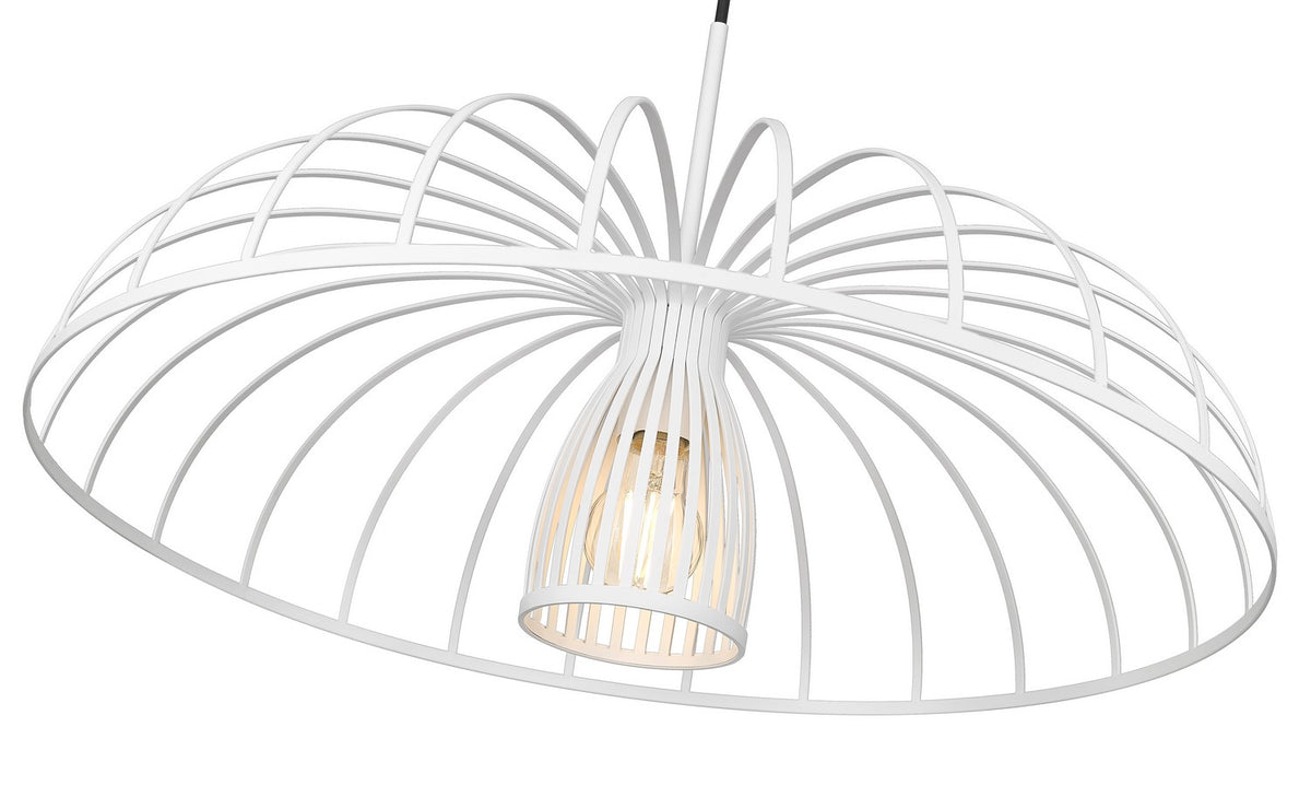 Suspension Valencia Blanc texturé, 24" – vue 5