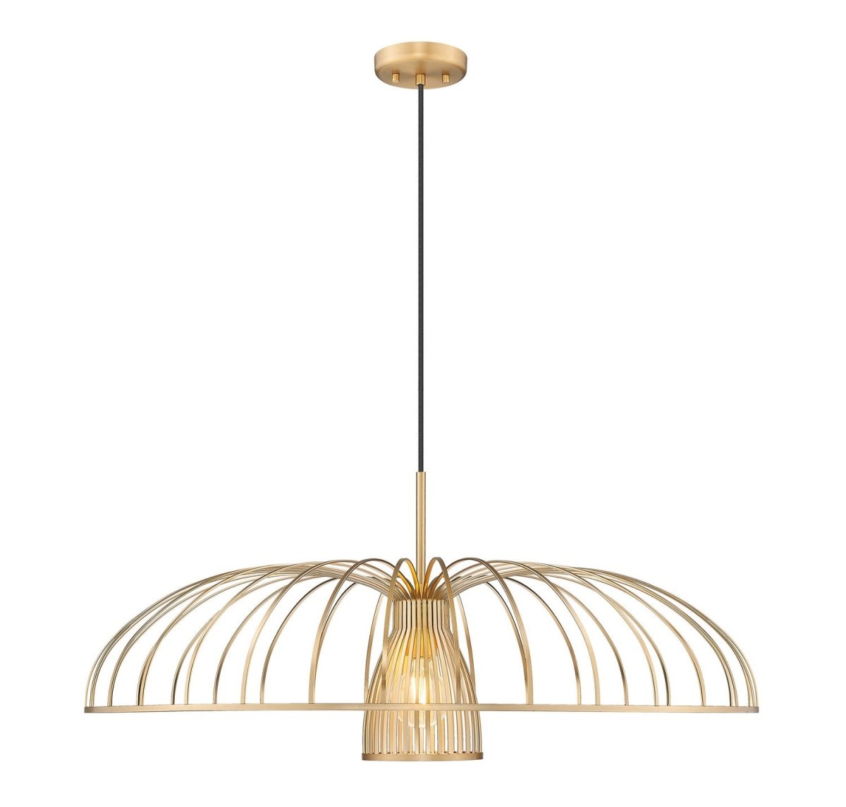 Suspension Valencia - Or moderne 35" by Z-Lite | Luminaires & cie