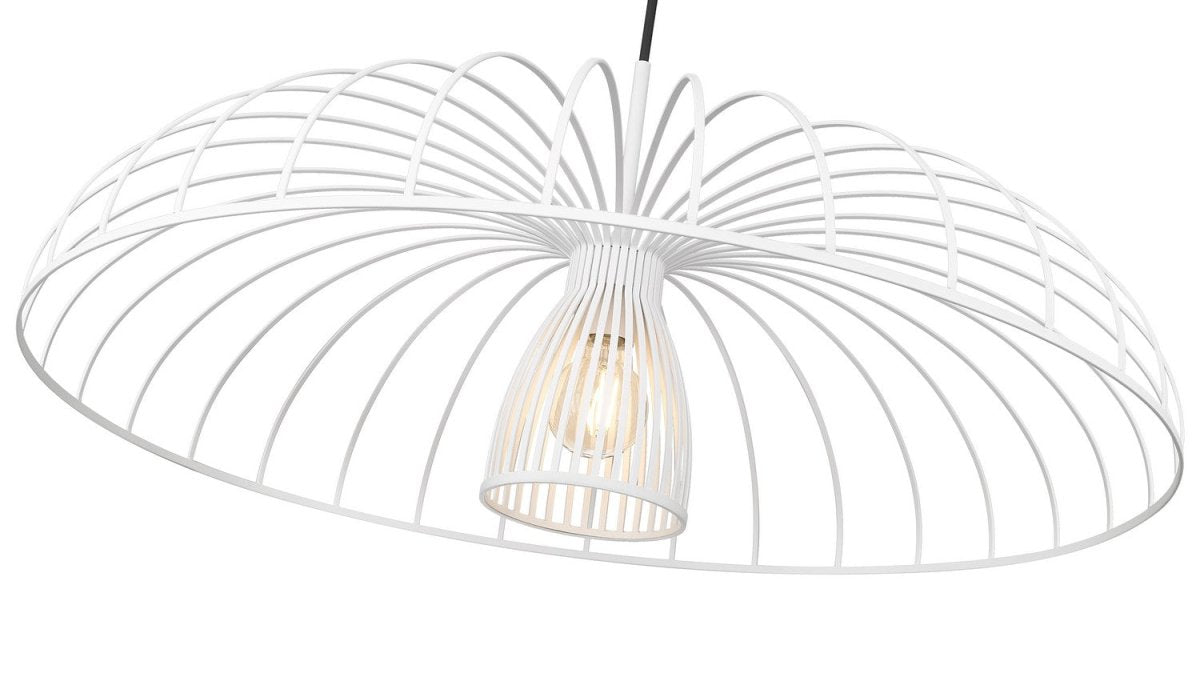 Suspension Valencia - Blanc texturé 35" by Z-Lite | Luminaires & cie