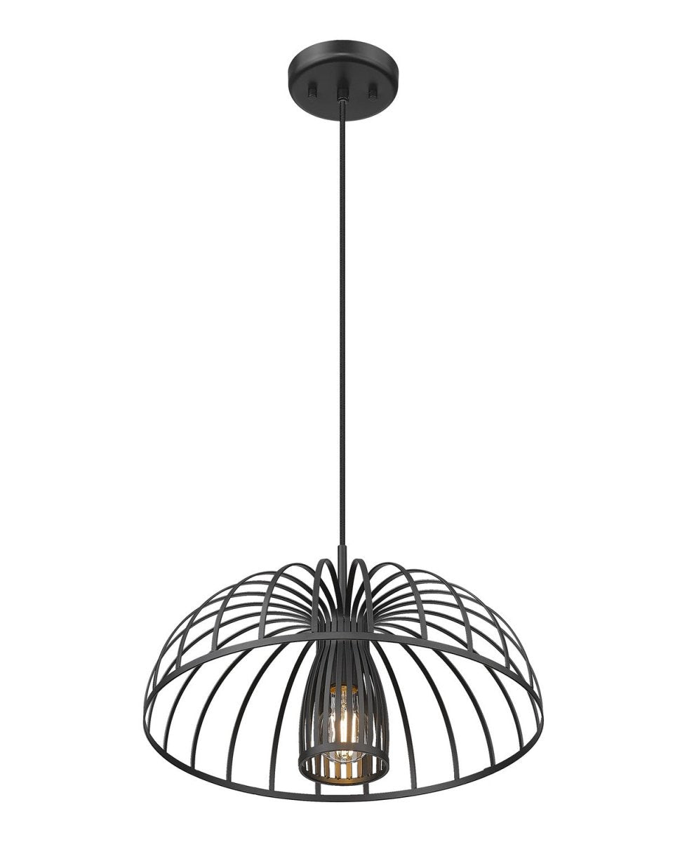 Suspension Valencia - Blanc texturé 35" by Z-Lite | Luminaires & cie
