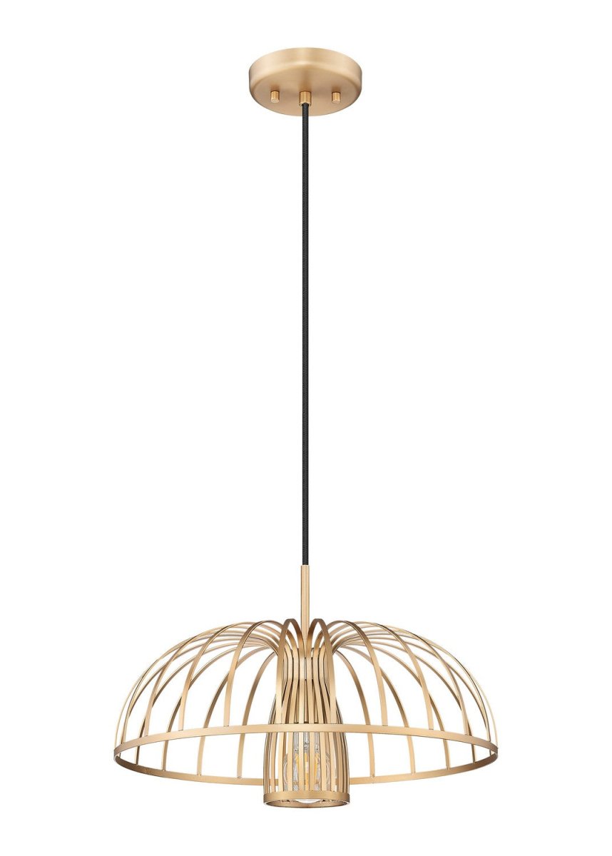 Suspension Valencia - Blanc texturé 35" by Z-Lite | Luminaires & cie