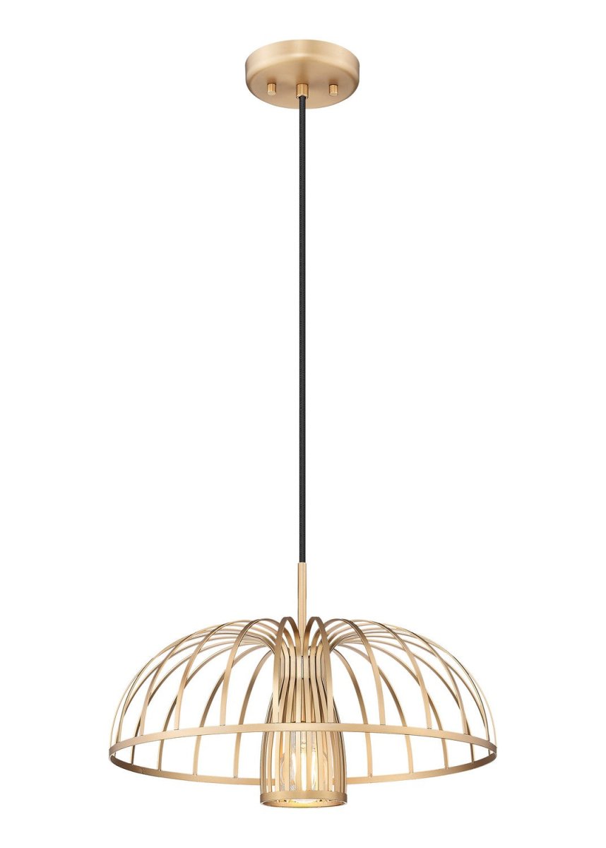 Suspension Valencia - Blanc texturé 35" by Z-Lite | Luminaires & cie