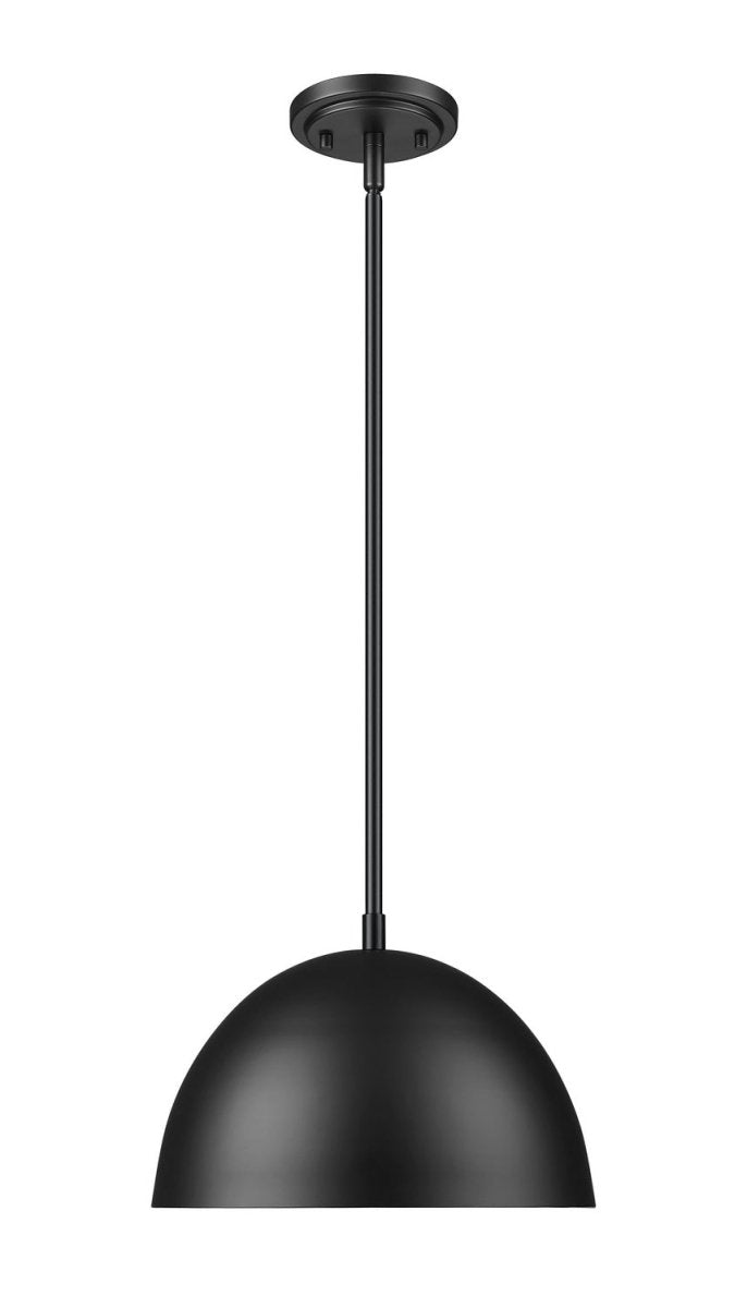 Suspension Vega - Noir mat 12" by Z-Lite | Luminaires & cie