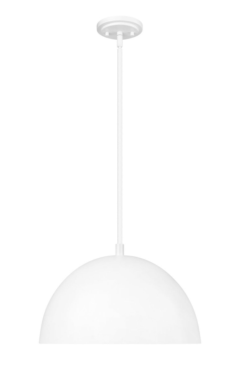 Suspension Vega - Blanc mat 16" by Z-Lite | Luminaires & cie
