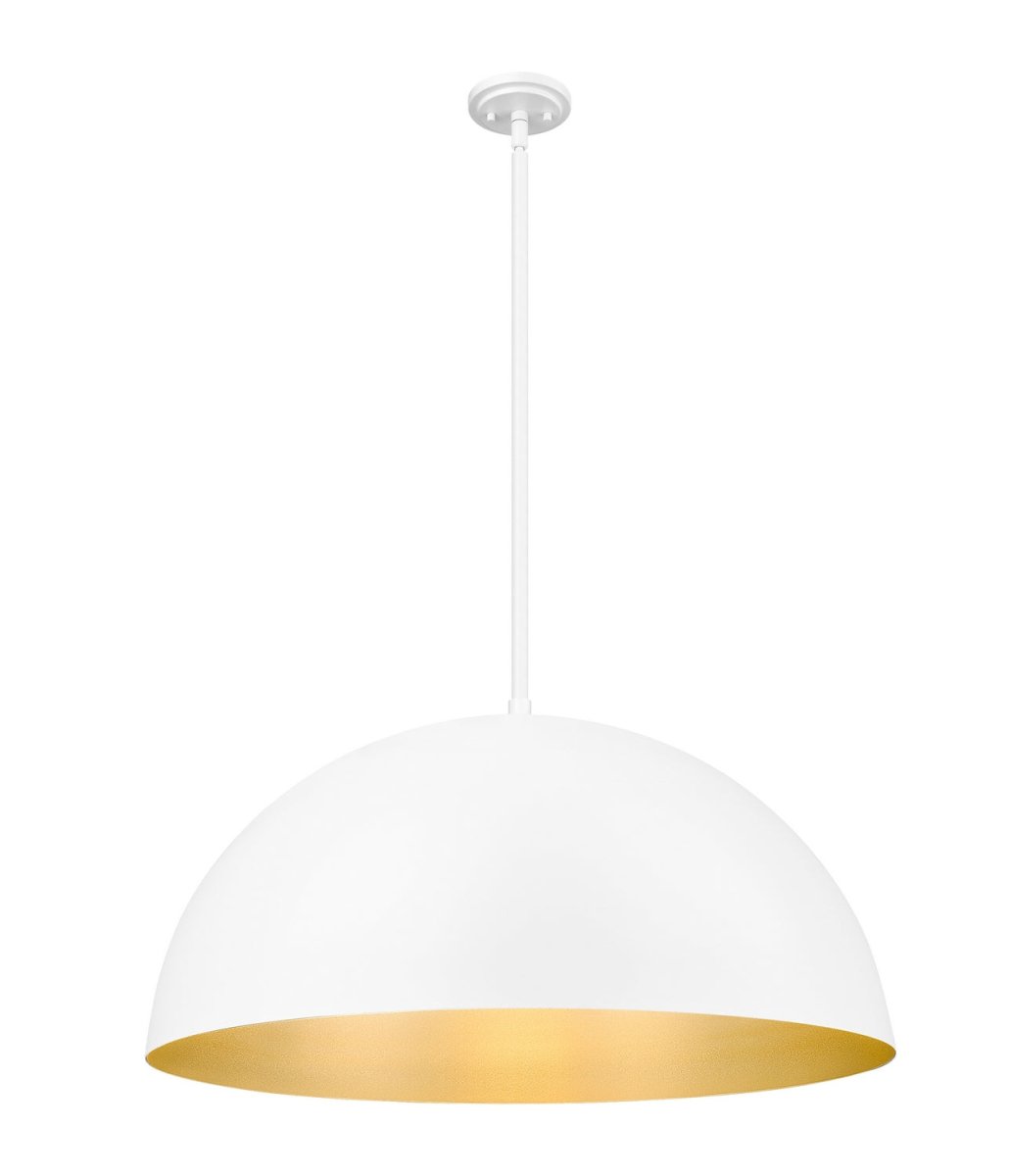 Suspension Vega - Blanc mat 31 1/2" by Z-Lite | Luminaires & cie